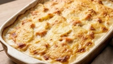 Gratin di Patate al Salmone e Besciamella Fatta in Casa