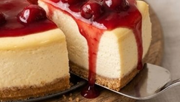 Cheesecake alle Ciliegie Fatta in Casa