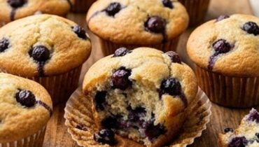 Muffin ai Mirtilli Soffici