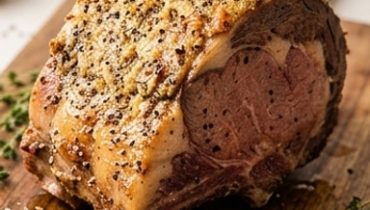 Prime Rib in Crosta di Parmigiano e Pepe Pestato