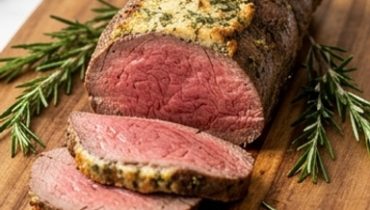 Arrosto di Filetto di Manzo al Burro di Erbe Fresche