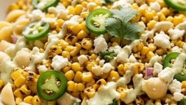 Insalata di Pasta al Mais Grigliato Stile Messicano