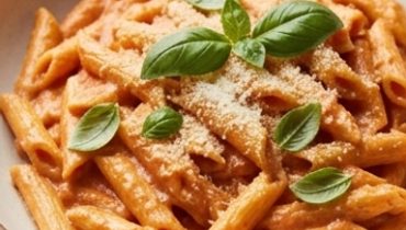 Pasta con Salsa al Cottage Cheese