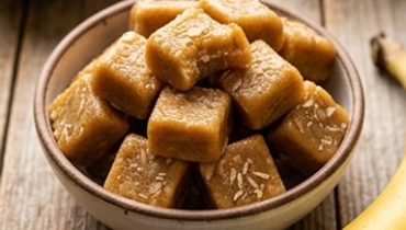 Caramelle di banana naturali