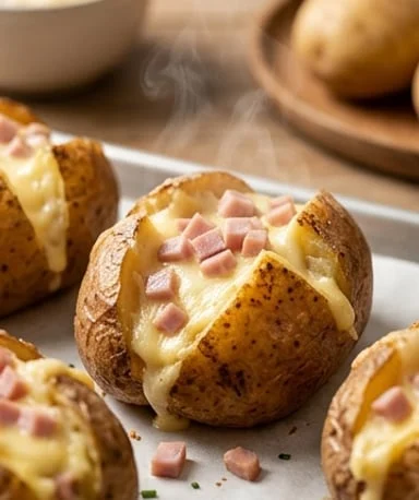 jacket-potatoes-au-jambon-de-dinde-et-fromage-a-ra cover