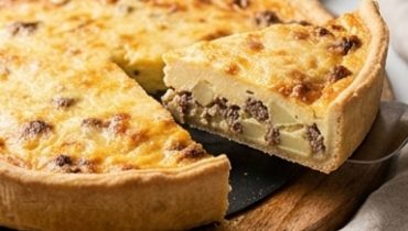 Quiche con Carne Macinata e Patate