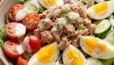 Insalata tonno e uova