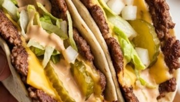 Smash Burger Tacos