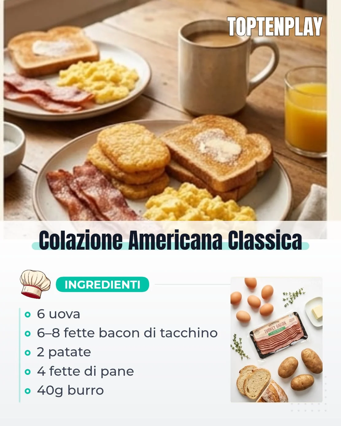 Colazione Americana Classica