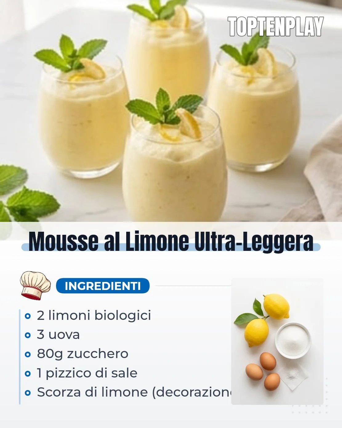 Mousse al Limone Ultra-Leggera